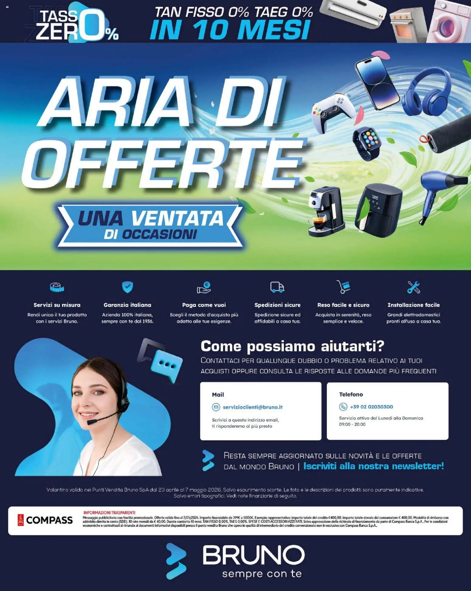 Volantino BRUNO del 23.04.2026 | Pagina: 41 | Prodotti: Tè, Telefono