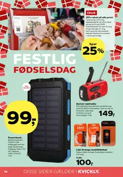 Kvickly - Tilbudsavis uge 20 gyldig fra 15.05.2026 | Side: 40 | Produkter: Powerbank, USB, Radio, Søm