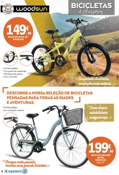 Pré-visualização E.Leclerc folheto da Nossa Marca válido de 01/07/2026 | Página: 6 | Produtos: Suspensão, Bicicleta
