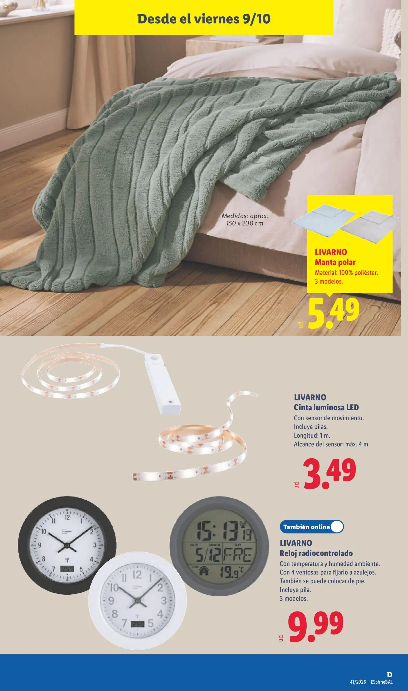 Lidl folleto de bazar │ válido desde el 05/10/2026 | Página: 25