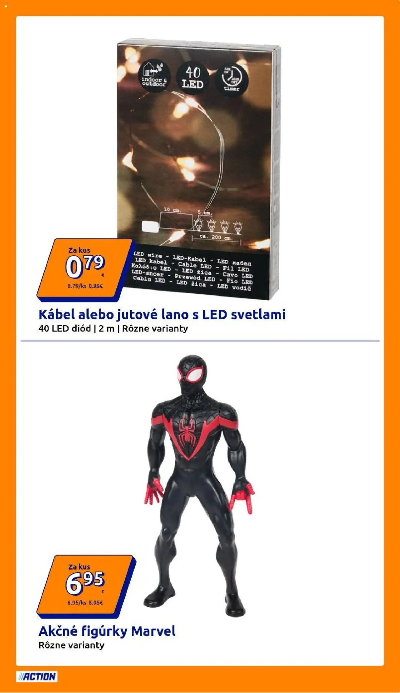 Nové Action akcie – leták je platný od 07.10.2026 | Strana: 15 | Produkty: Led, Kábel