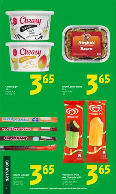 Coop 365 - Tilbudsavis gyldig fra 30.04.2026 | Side: 4 | Produkter: Paté, Lime, Bacon, Sukker