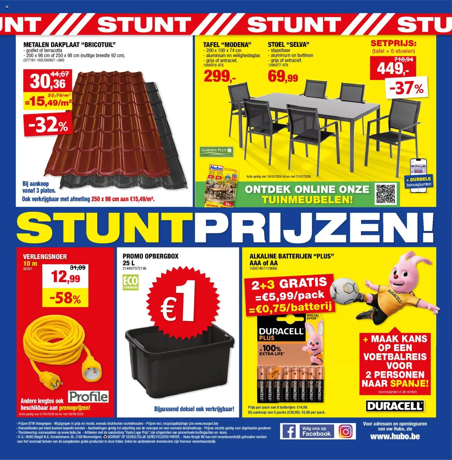 {H1} | Pagina: 24 | Producten: Tafel, Stoel, Batterijen, Kan