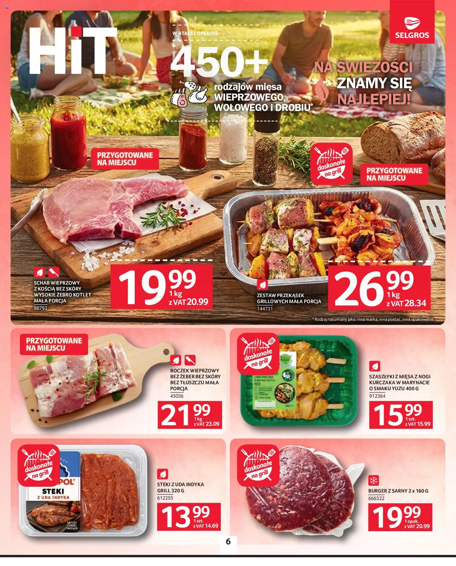 Selgros cash&carry gazetka od 02.07.2026 | Strona: 6 | Produkty: Schab, Schab wieprzowy, Boczek wieprzowy, Grill