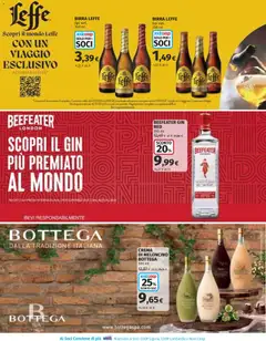 Anteprima del volantino Ipercoop volantino valido a partire dal 22/10/2026 | Pagina: 38 | Prodotti: Crema, Birra, Birra Leffe, Gin