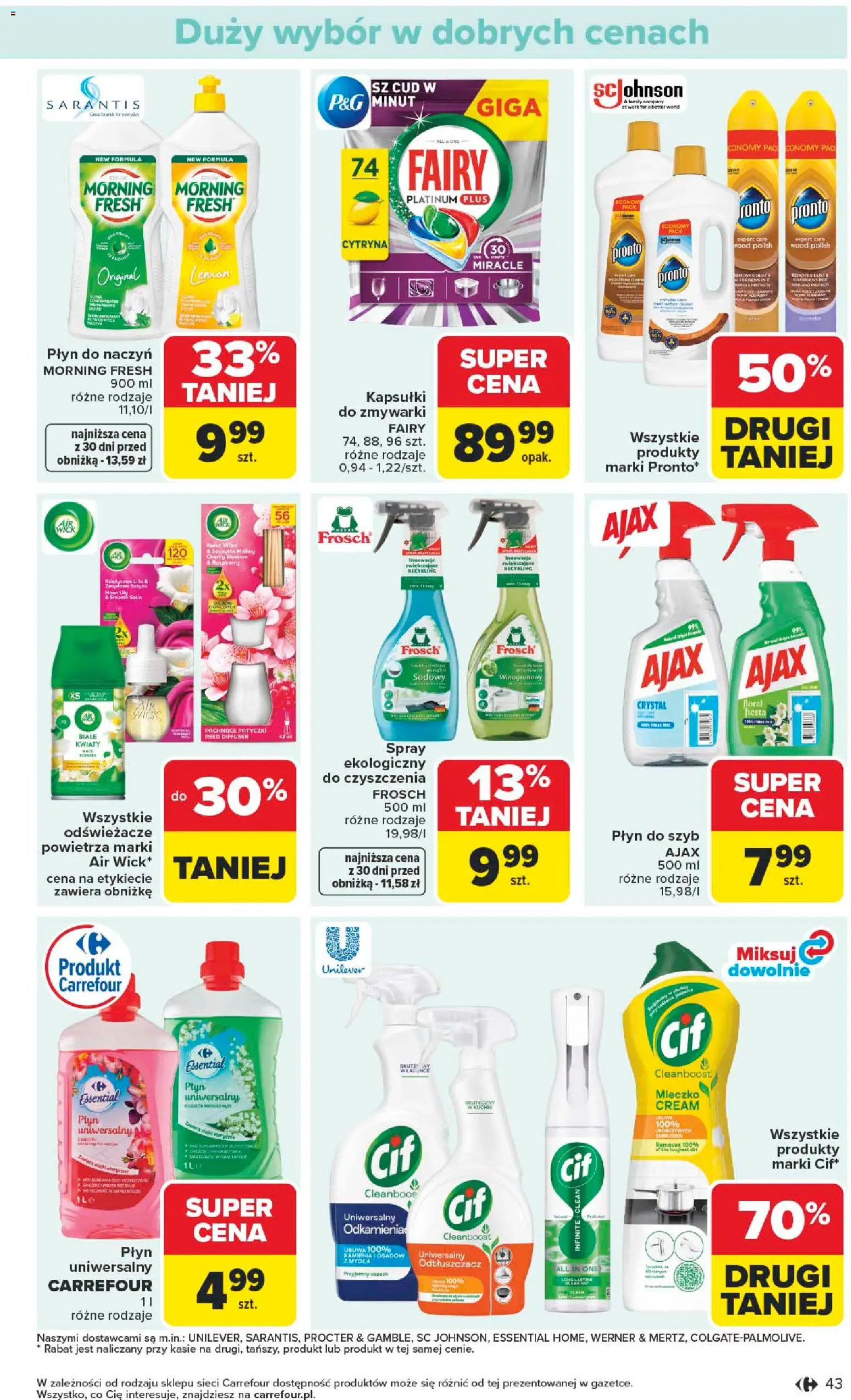 Carrefour gazetka od 25.05.2026 | Strona: 45 | Produkty: Cytryna, Fairy, Kwiaty