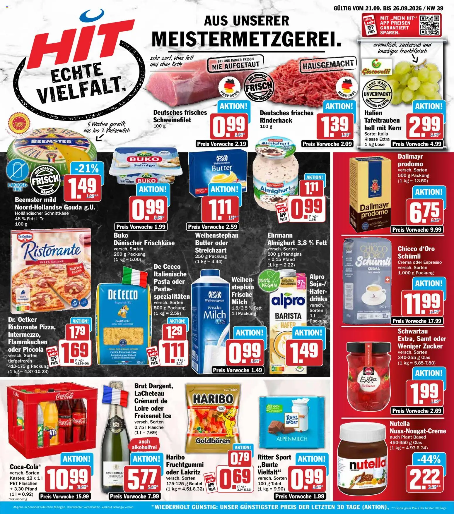 Hit Montag, 21. September Top Angebote