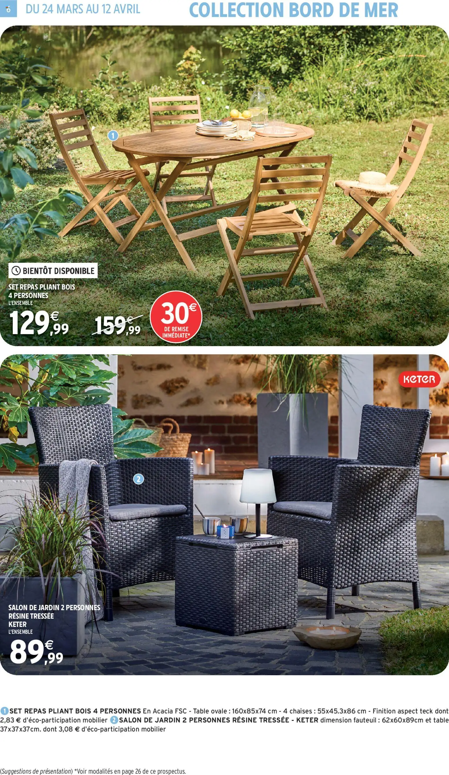 {H1} | Page: 6 | Produits: Salon de jardin, Fauteuil, Table