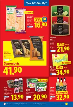 ACTAVIA Yoghurt, Välj mellan olika sorter, 4x125 g - Förhandsvisning av reklamblad från butik Lidl aktuell från 06/07/2026 | Sida: 27
