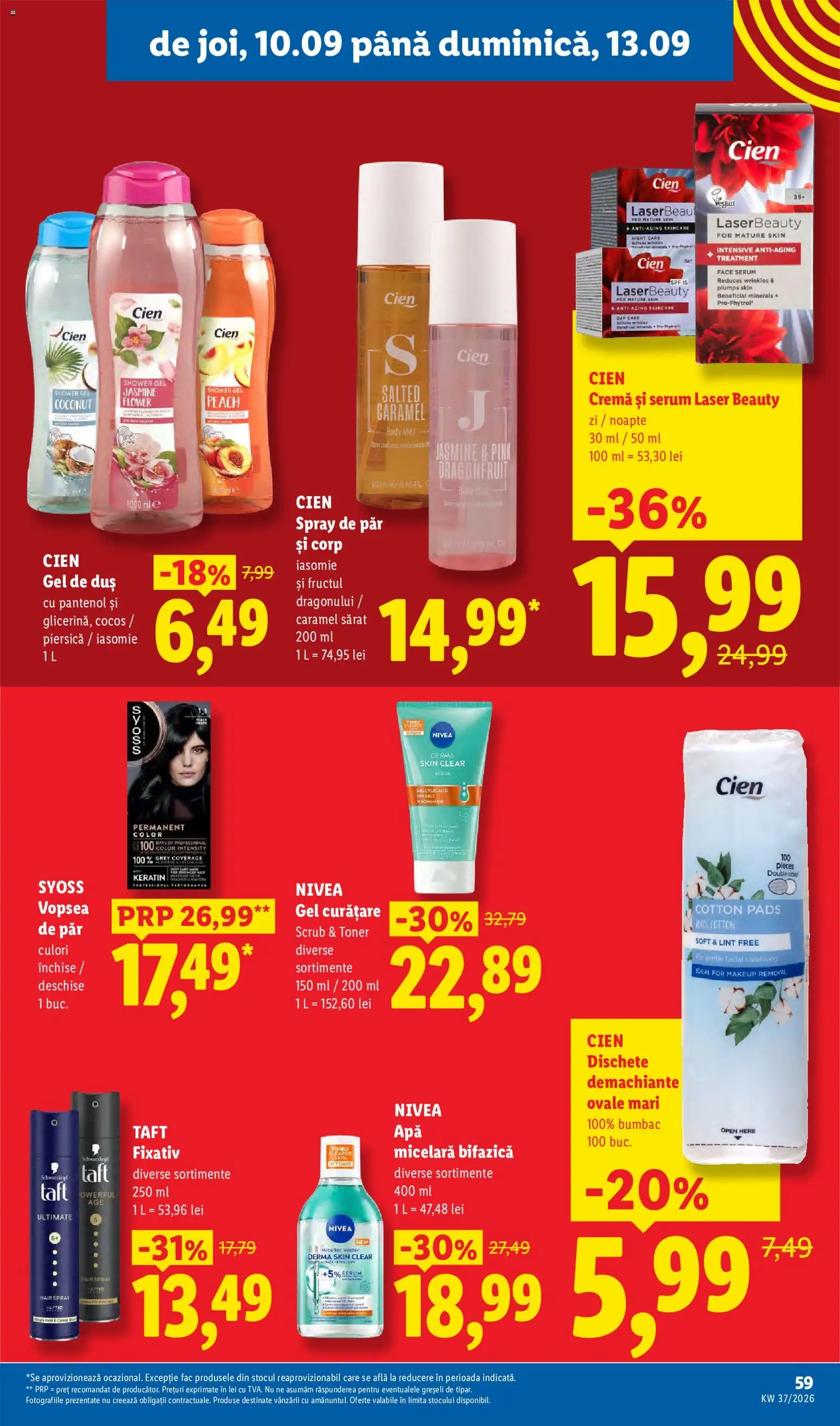Noul catalog Lidl – valabil de la 07.09.2026 | Pagină: 59