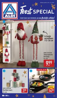 Aldi folder - Feest special - Voorbeeld van een folder van Aldi, geldig van 14-10-2026