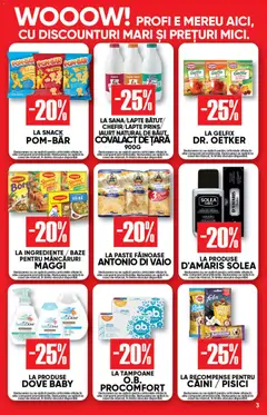 Ofertele Profi valabile de la 27.05.2026 | Pagină: 3 | Produse: Tırnak makası, Lapte, Paste, Legume