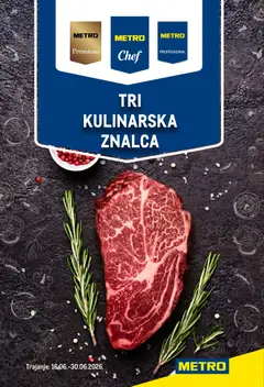 Metro Tri kulinarska znalca - Pregled kataloga iz trgovine Metro, vrijedi od 16.06.2026