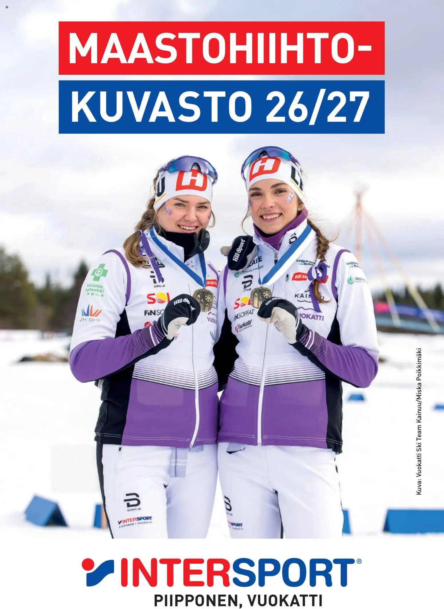 Intersport Maastohiihtokuvasto Vuokatti – voimassa 12/10/2026 alkaen | Sivu: 1