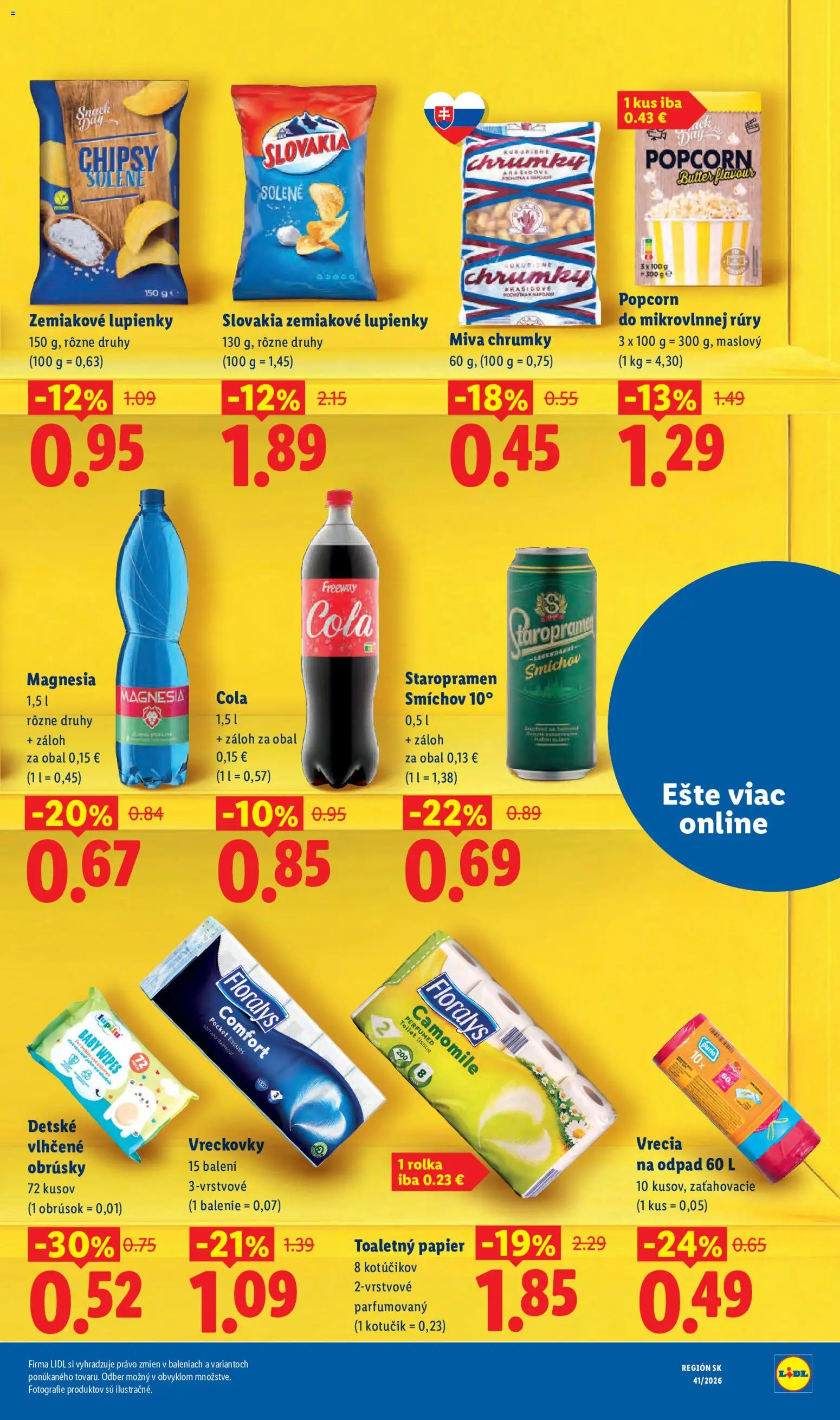 Nové Lidl akcie – leták je platný od 05.10.2026 | Strana: 9