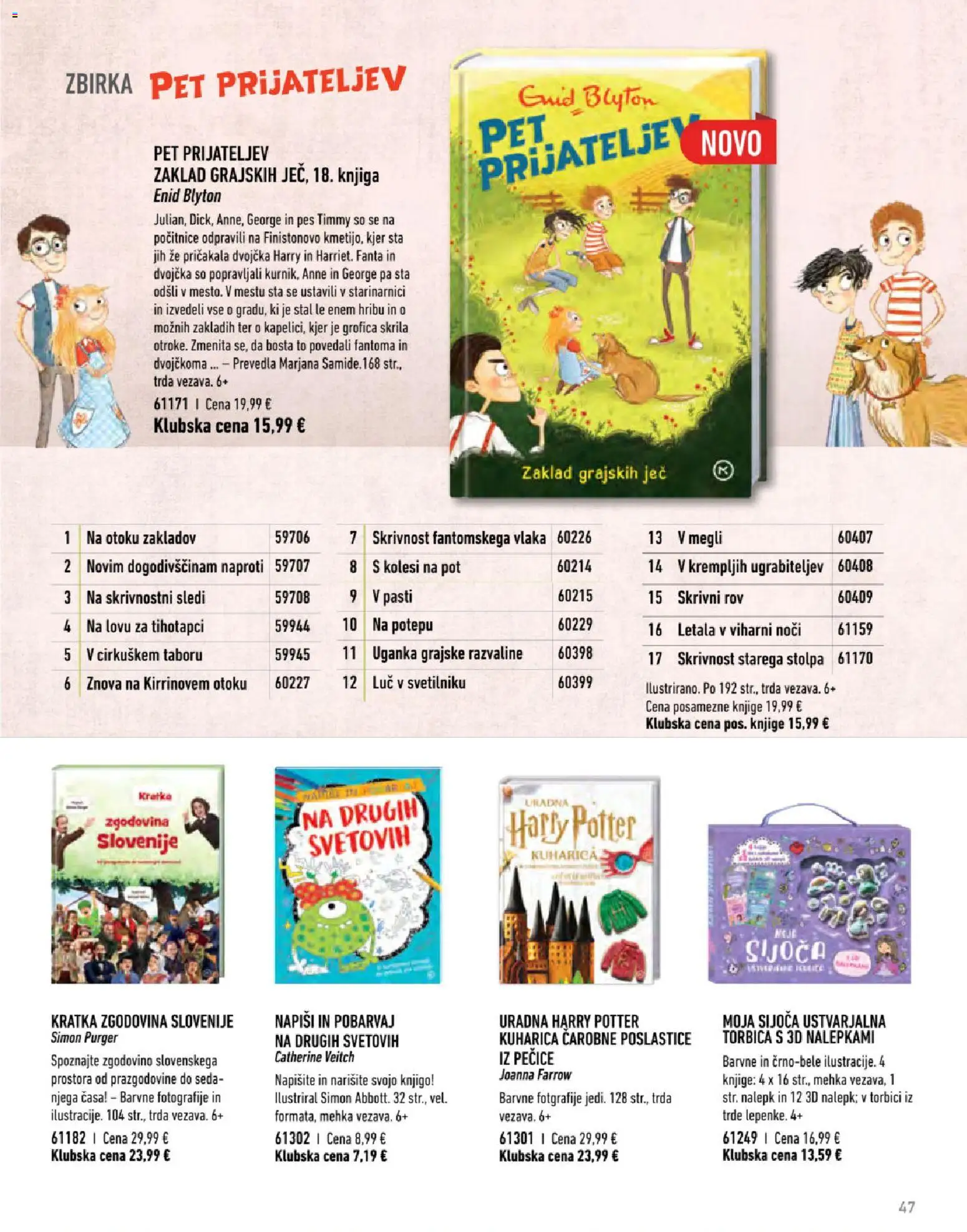 Novi Svet knjige katalog ponudbe – veljaven od 01.04.2026 | Stran: 48 | Izdelki: Knjiga, Torbica