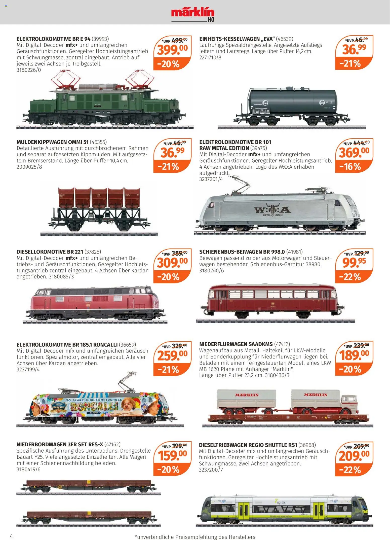 Müller Eisenbahnkatalog 2026/27 – gültig ab 01.11.2026 | Seite: 4