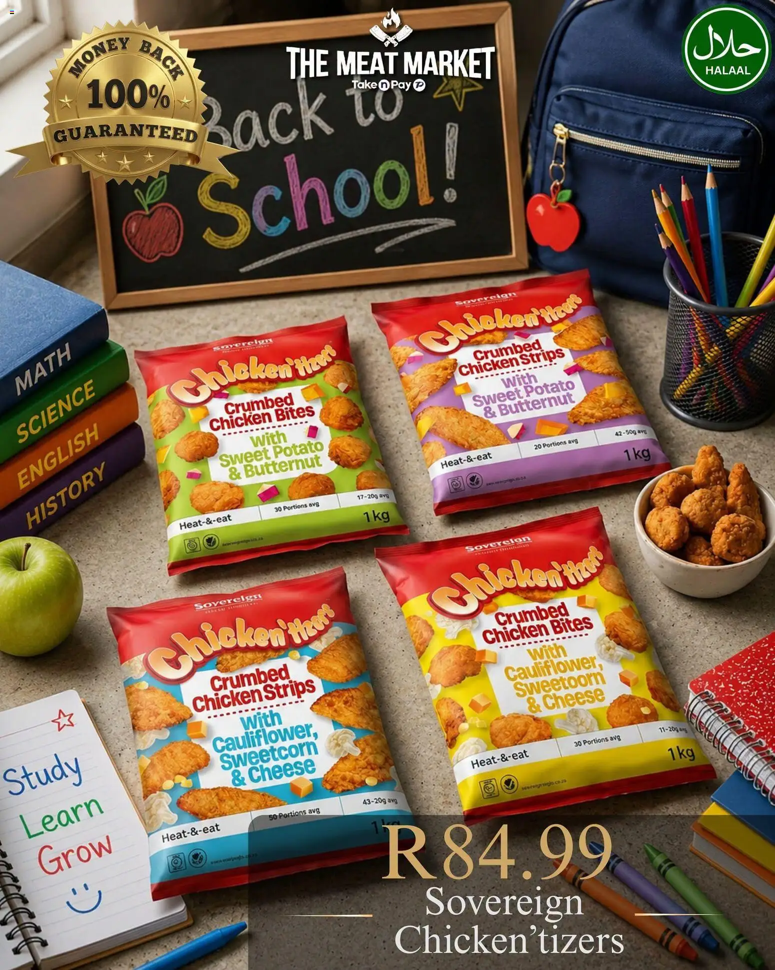 New Take n Pay catalogue – valid from 19/07/2026 | Page: 18 | Products: Cheese, Chicken