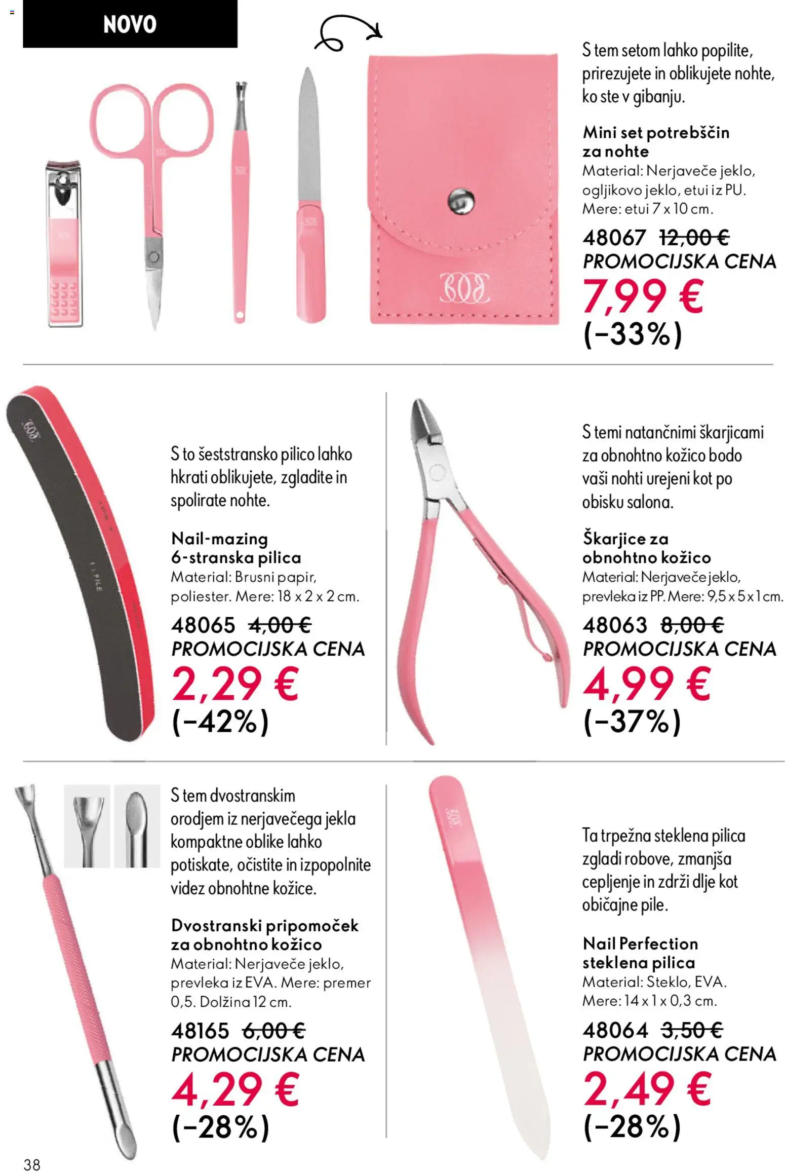 Novi Oriflame katalog ponudbe – veljaven od 22.04.2026 | Stran: 38 | Izdelki: Prevleka