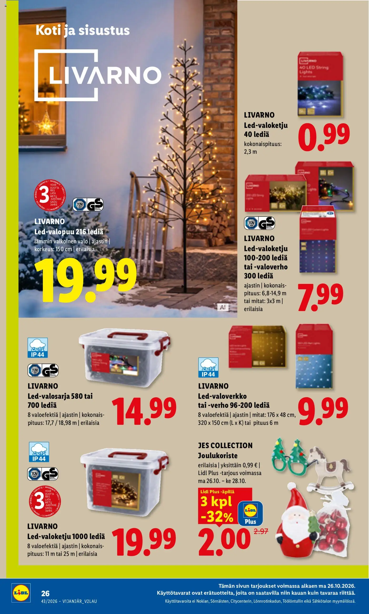 Lidl tarjoukset Helsinki – voimassa 26/10/2026 alkaen | Sivu: 18