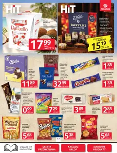 Pogląd oferty "Selgros cash&carry gazetka" - ważna od 18.06.2026 | Strona: 17 | Produkty: Czekoladki, Bekon, Ciastka mafijne, Popcorn