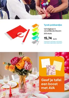 AVA folder - Voorbeeld van een folder van AVA, geldig van 01.04.2026 | Pagina: 7 | Producten: Tafel, Boost