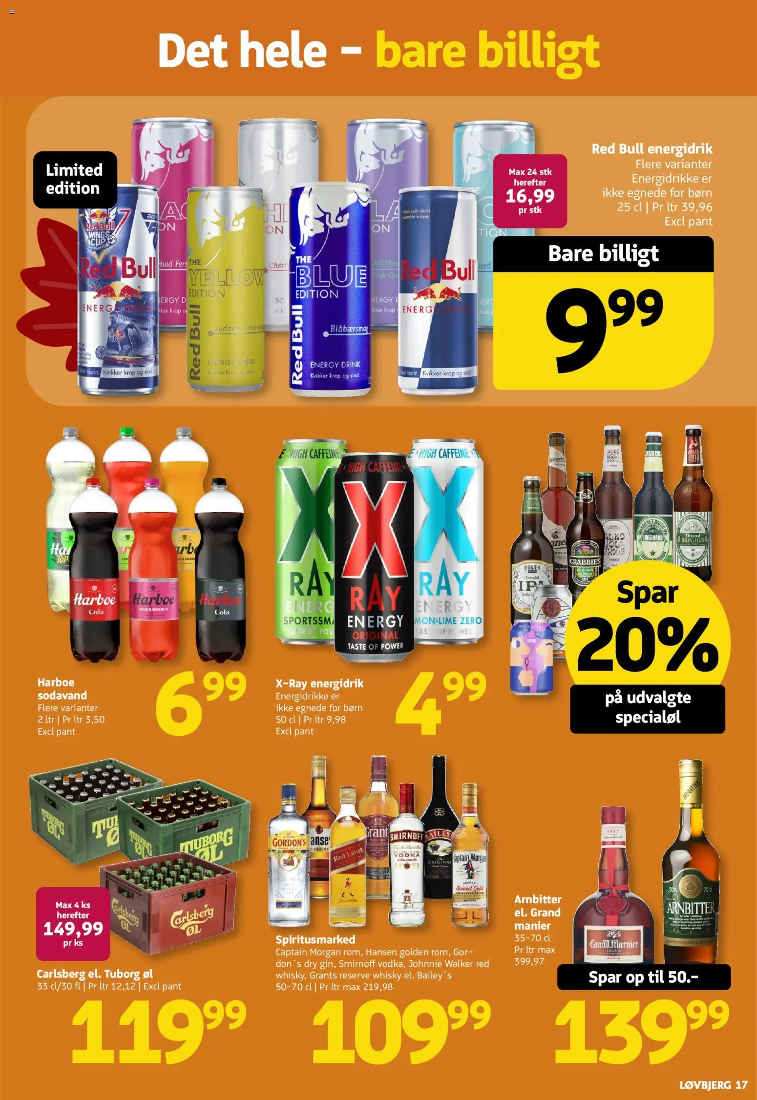 Løvbjerg tilbudsavis – gyldig fra 25/09/2026 | Side: 17 | Produkter: Øl, Sodavand, Cola, Cherry