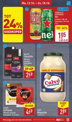 Aldi folder week 42 - Voorbeeld van een folder van Aldi, geldig van 12-10-2026 | Pagina: 21 | Producten: Bier, Heineken, Desperados, Tequila