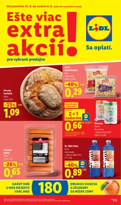 Lidl leták platný od 31.08.2026