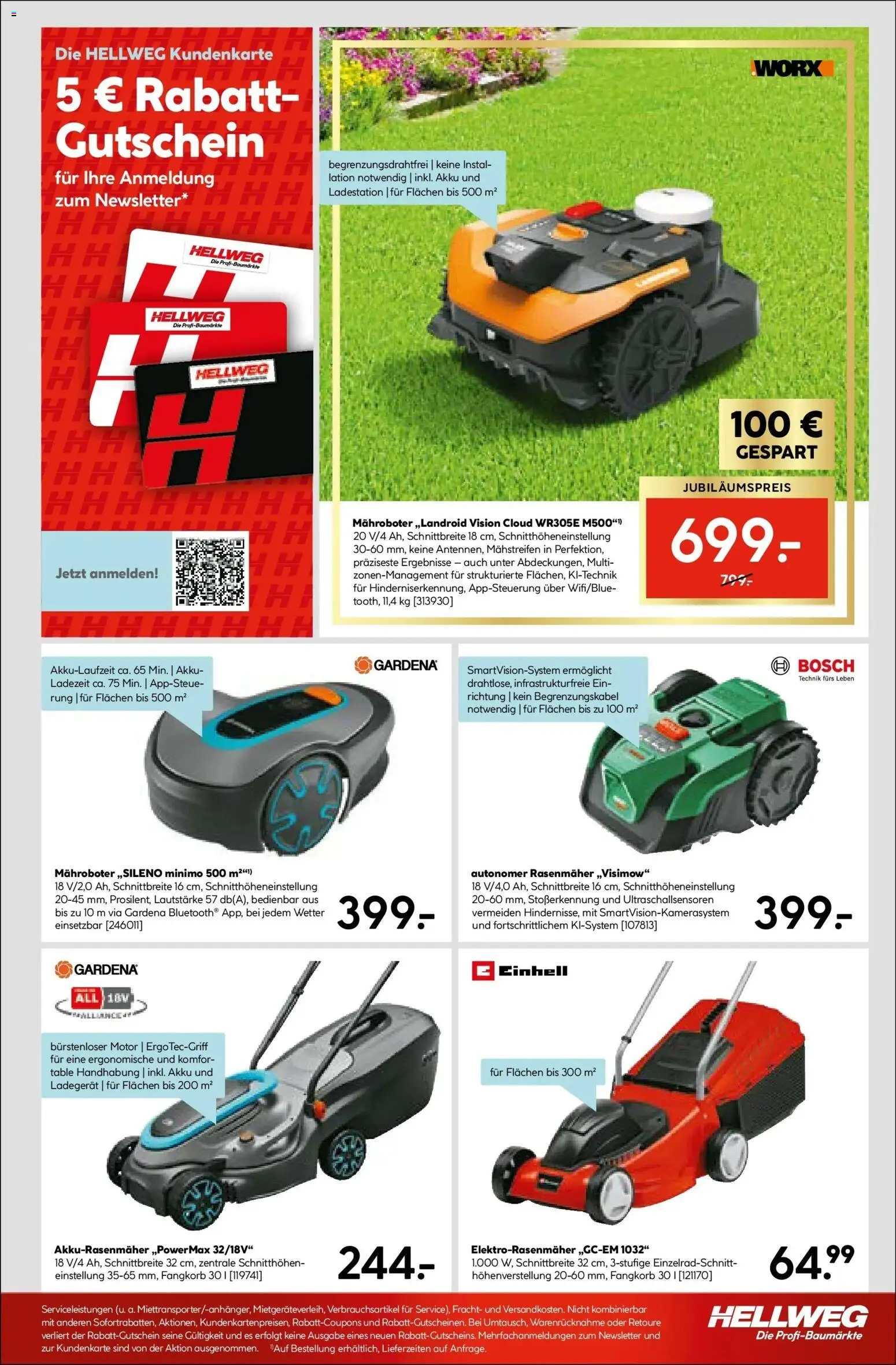HELLWEG Ried gültig ab 18.06.2026 | Seite: 13 | Produkte: Rasenmäher