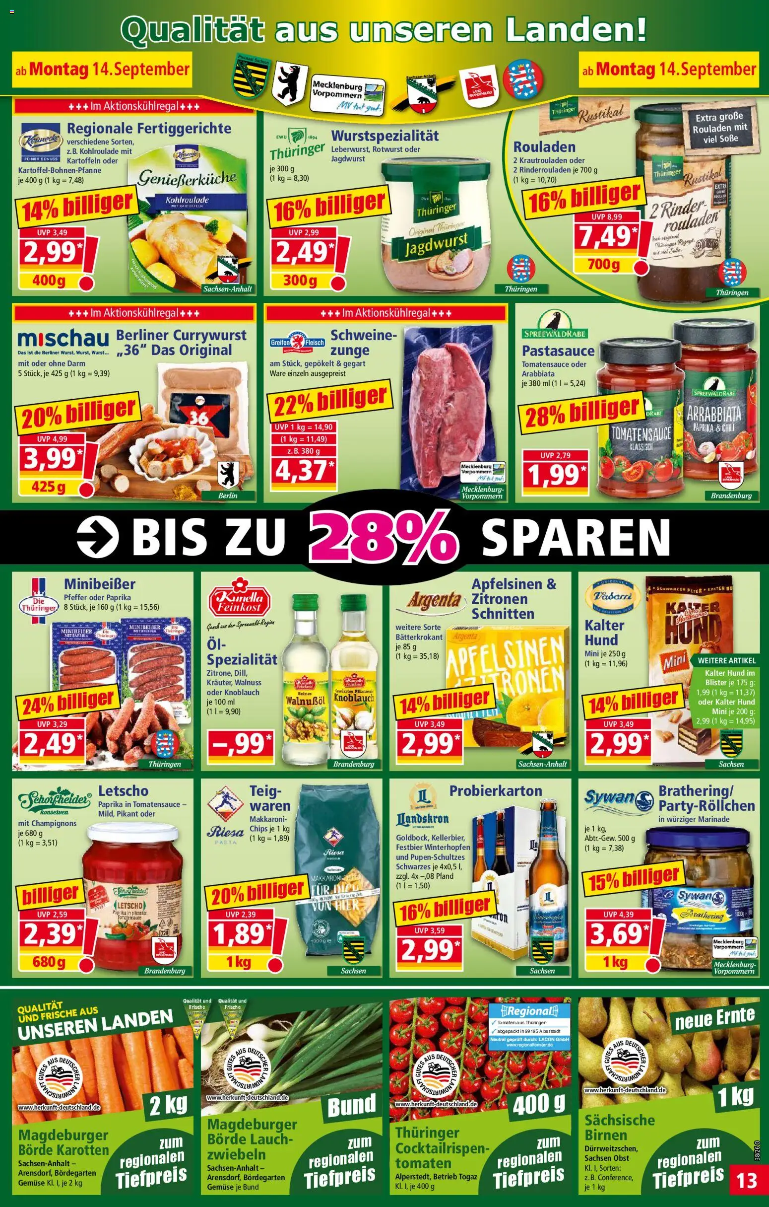 Norma Prospekt – gültig ab 14.09.2026 | Seite: 13