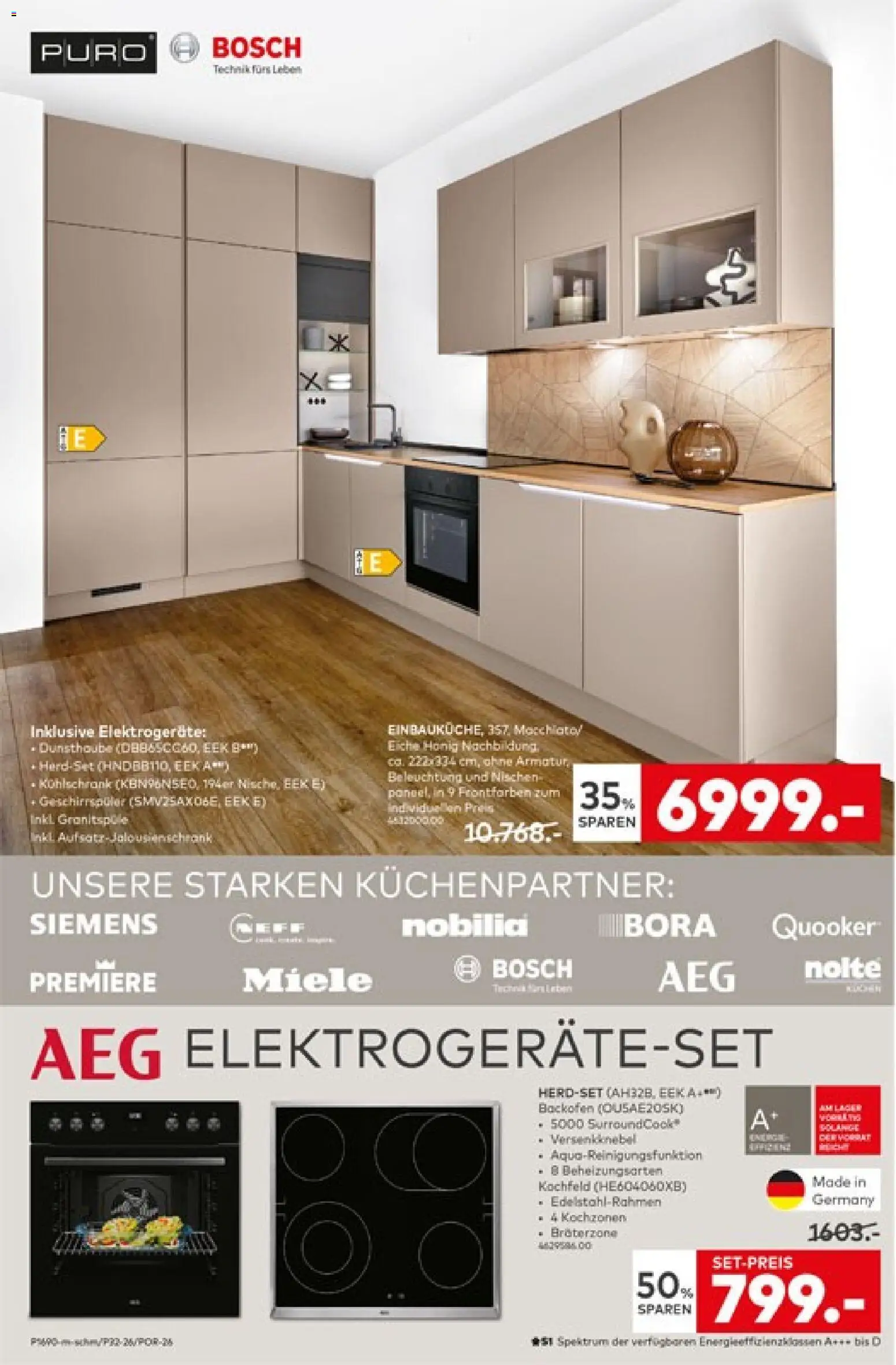 Porta! Prospekt – gültig ab 07.09.2026 | Seite: 16 | Produkte: Bosch, AEG, Geschirrspüler, Kochfeld