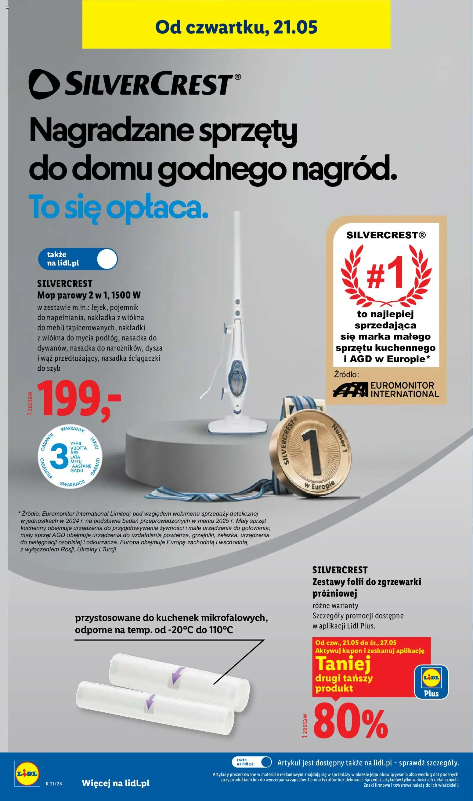 Lidl Polsko katalog od 18.05.2026 | Strana: 32 | Produkty: Mop