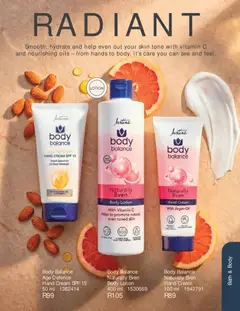 Justine specials catalogue – valid from 01/09/2026 | Page: 104 | Products: Bath, Cream, Hand cream, Lotion