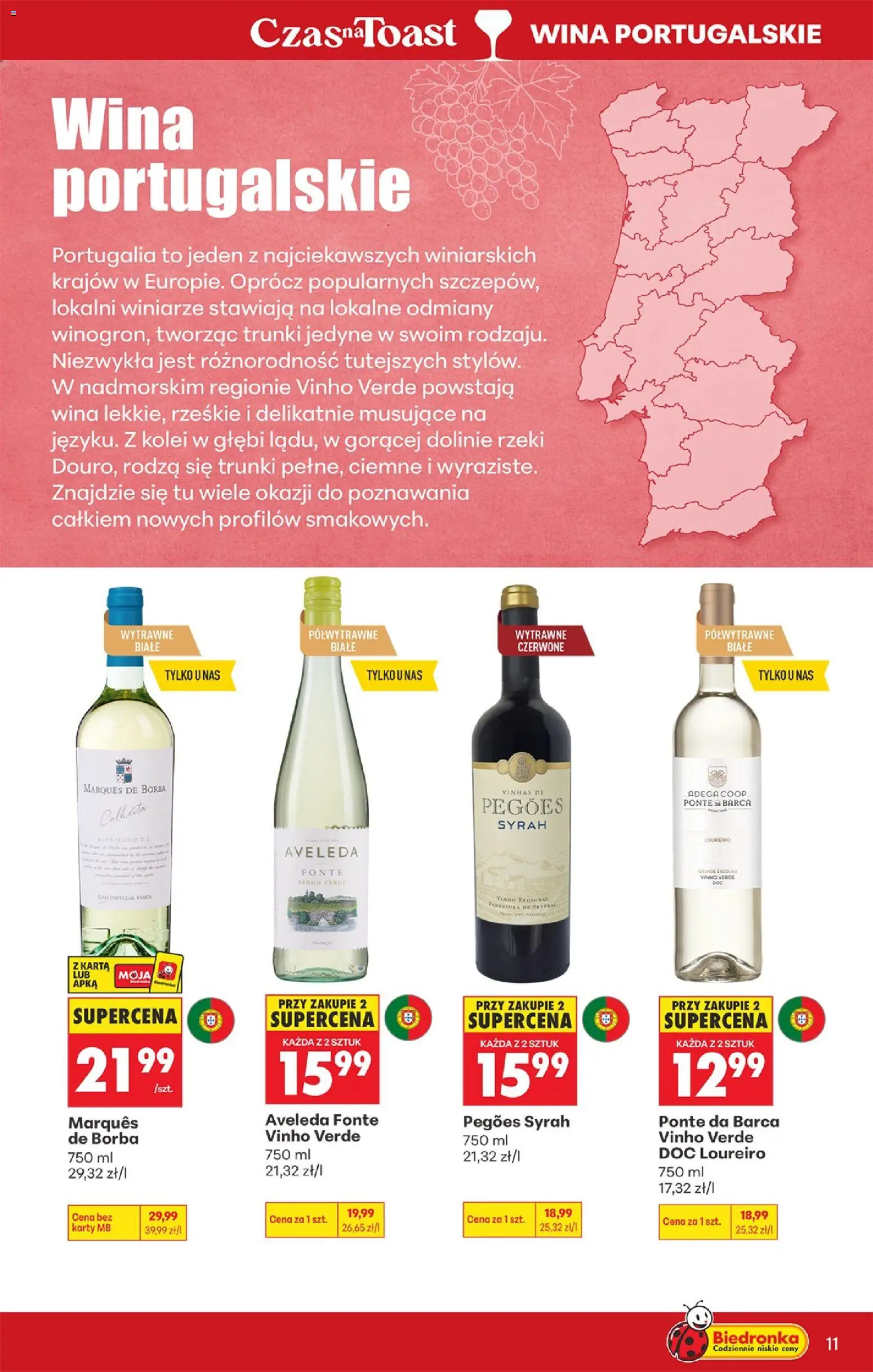 Biedronka Polsko leták - Czas na toast od 05.10.2026 | Strana: 11 | Produkty: Karty