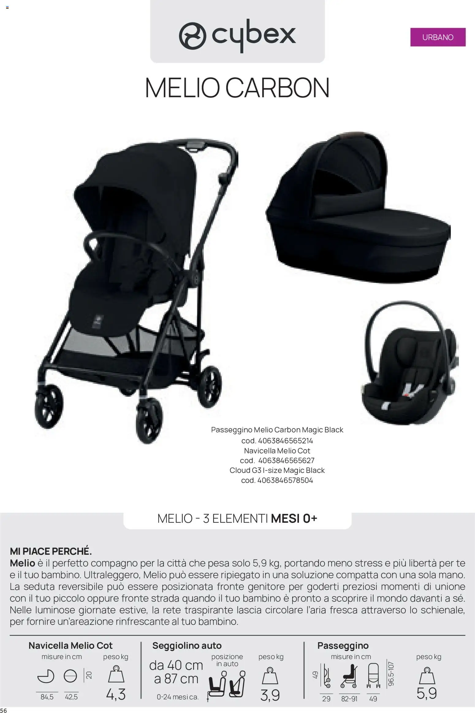 Volantino Prenatal del 16/09/2026 | Pagina: 56 | Prodotti: Tè, Passeggino, Seggiolino