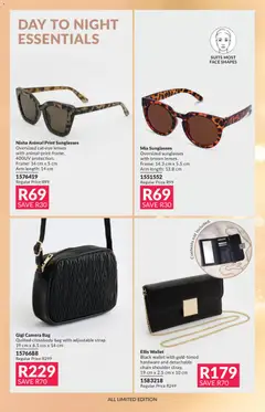 Avon specials catalogue – valid from 01/08/2026 | Page: 6 | Products: Camera, Wallet, Sunglasses, Frame