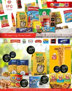 Super Save specials catalogue – valid from 29/07/2026 | Page: 1
