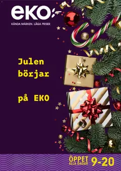 EKO erbjudanden - Förhandsvisning av reklamblad från butik EKO aktuell från 19/10/2026
