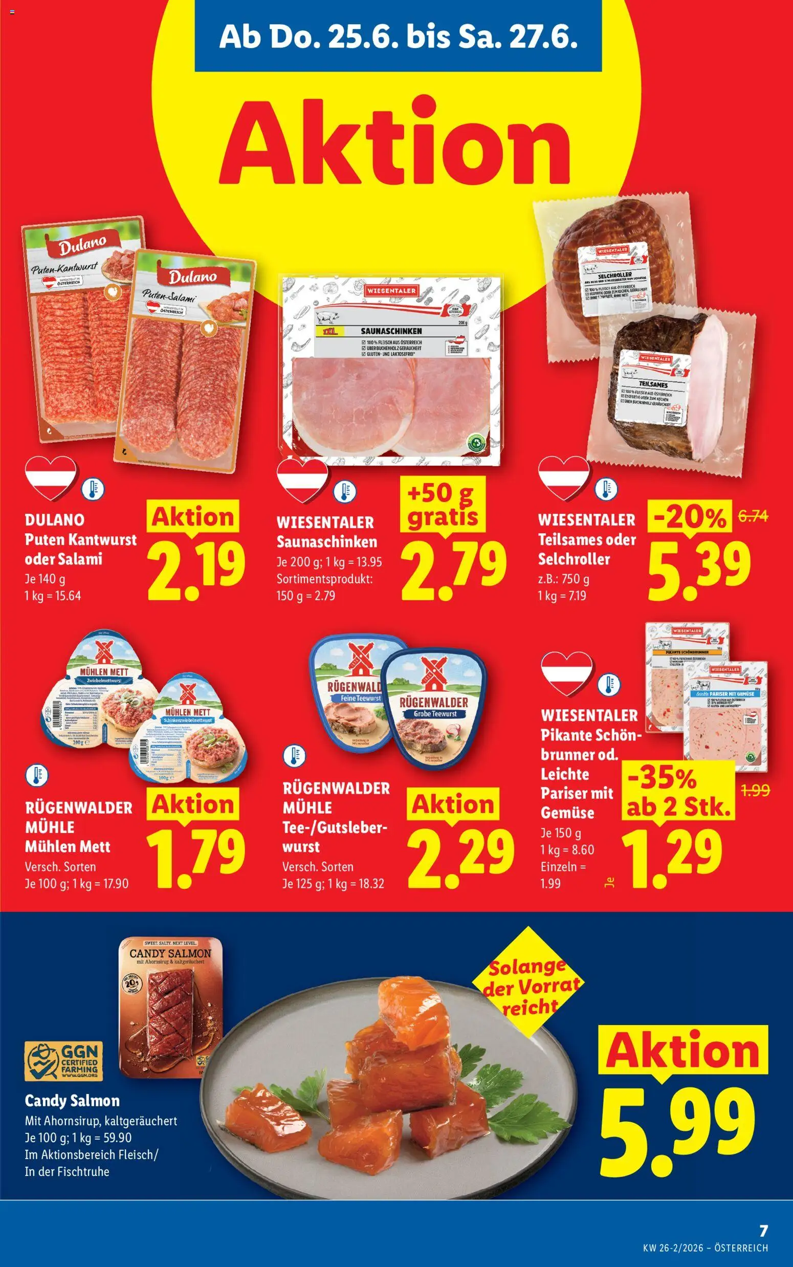 Lidl - Flugblatt gültig ab 25.06.2026 | Seite: 9