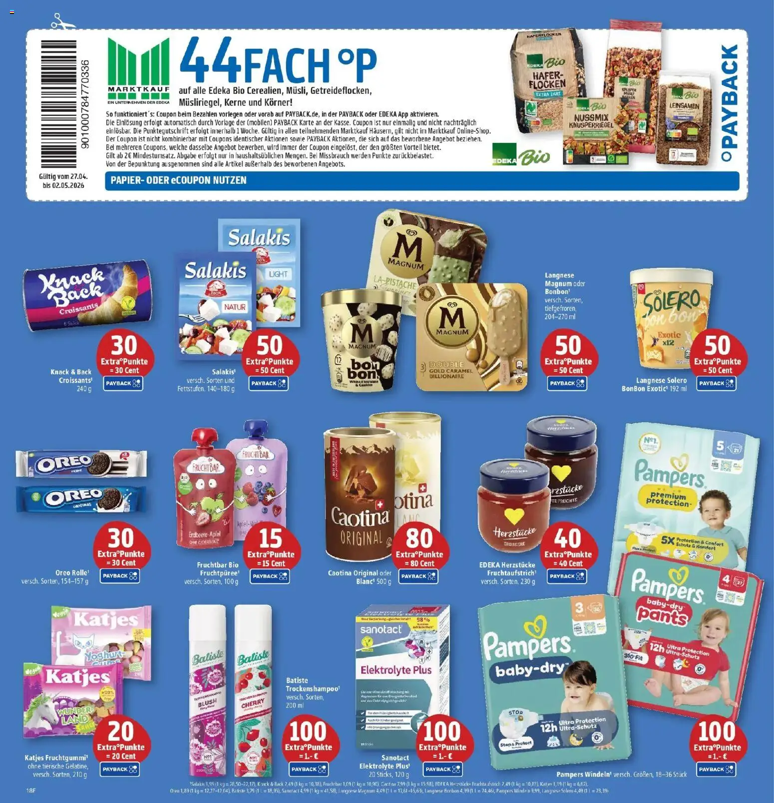 Marktkauf Prospekt Weil Am Rhein	 – gültig ab 27.04.2026 | Seite: 20 | Produkte: Pampers, Shampoo, Salakis, Blush