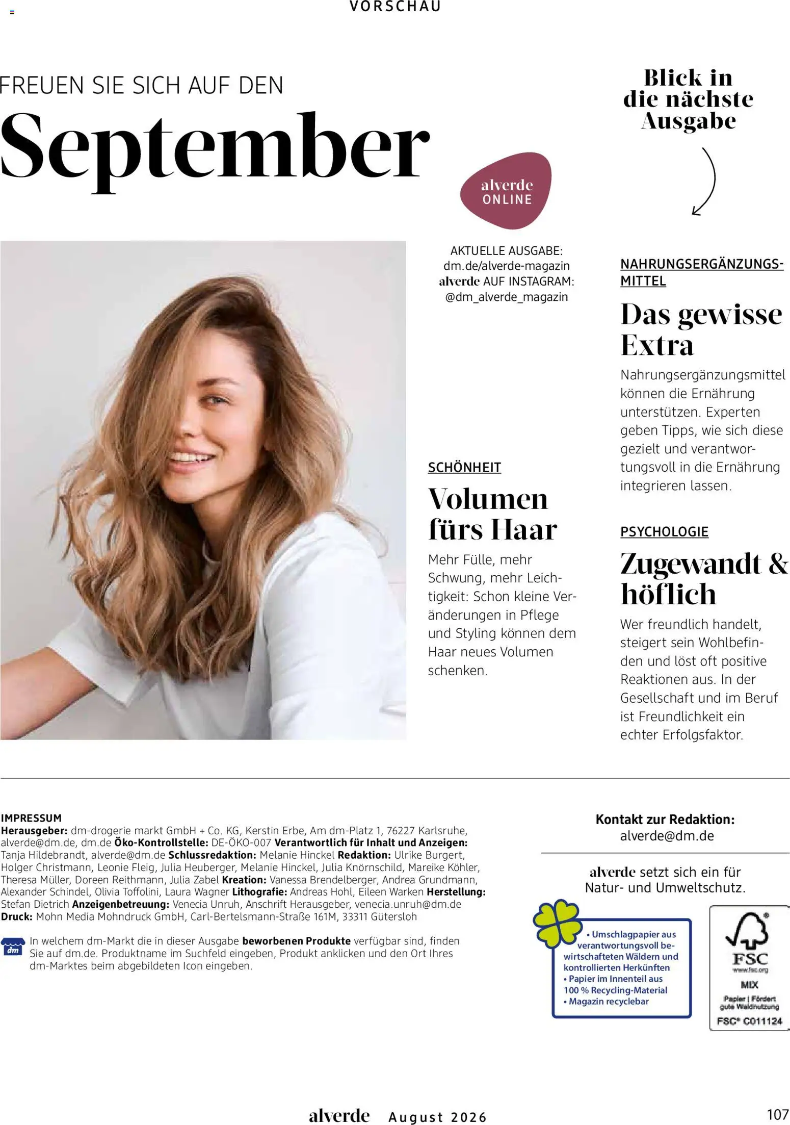 dm drogerie Prospekt – gültig ab 01.08.2026 | Seite: 107