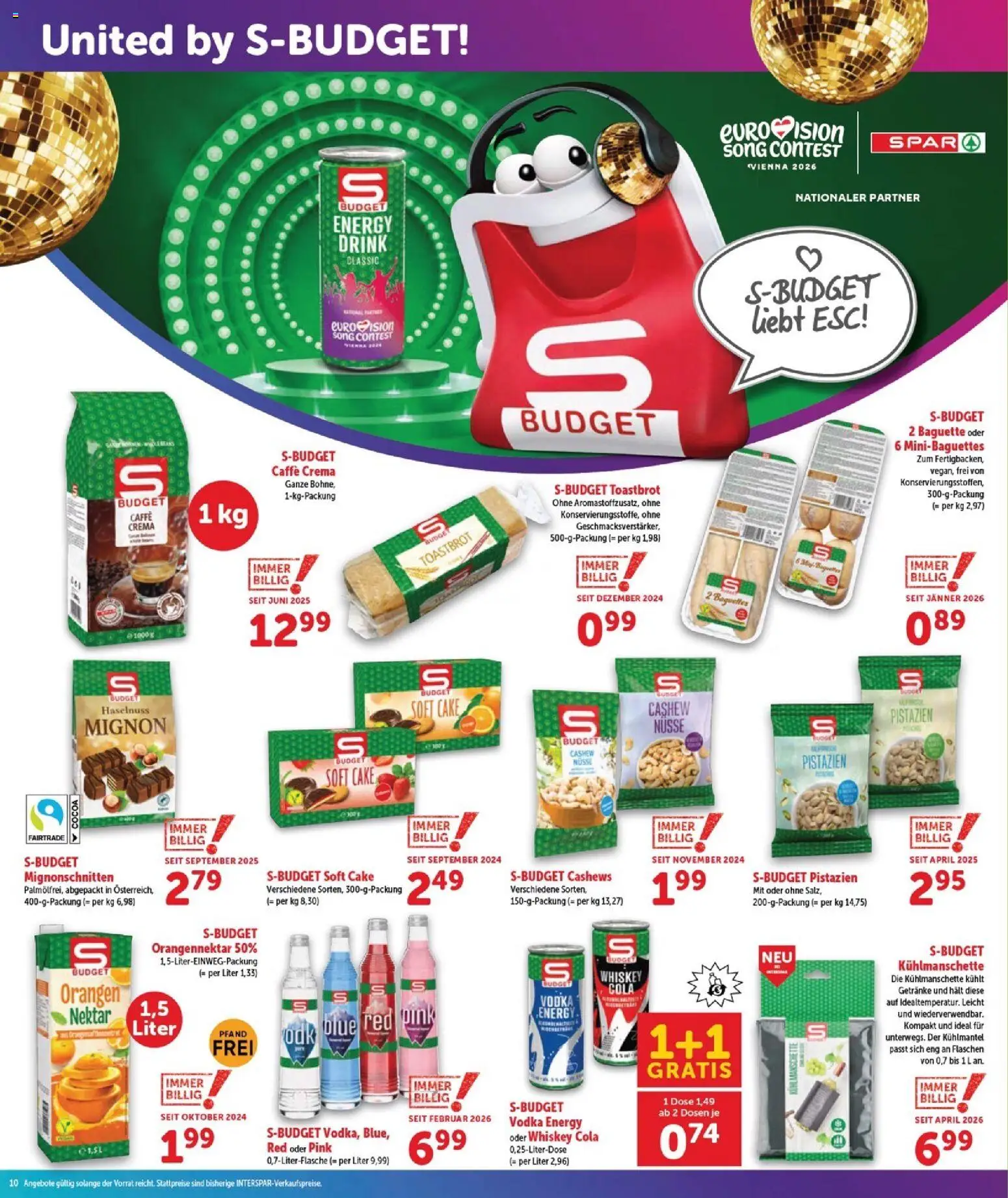 Interspar Flugblatt - Burgenland Nord gültig ab 13.05.2026 | Seite: 11 | Produkte: Nüsse, Whiskey, Jääkaappipakastin, Orangen
