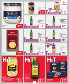 Pogląd oferty "Selgros cash&carry gazetka - Oferta spożywcza" - ważna od 24.09.2026 | Strona: 13 | Produkty: Barilla, Makaron lasagne, Chrzan, Olej