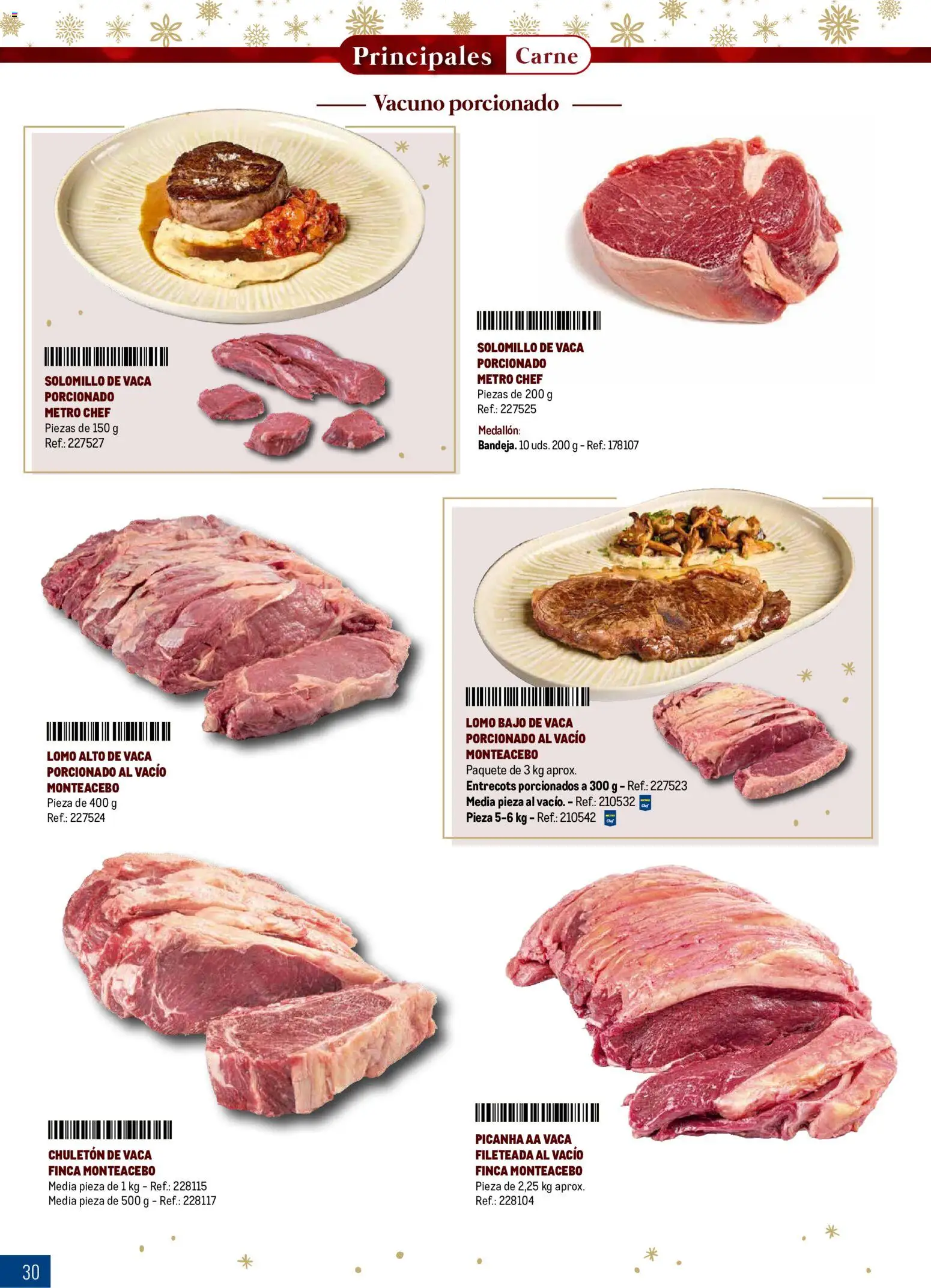 Makro Navidad │ válido desde el 08/10/2026 | Página: 30 | Productos: Lomo, Carne