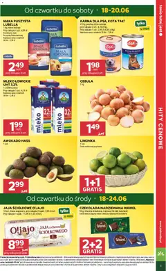 Pogląd oferty "Stokrotka gazetka" - ważna od 18.06.2026 | Strona: 3 | Produkty: Stokrotka, Czekolada, Awokado, Jaja