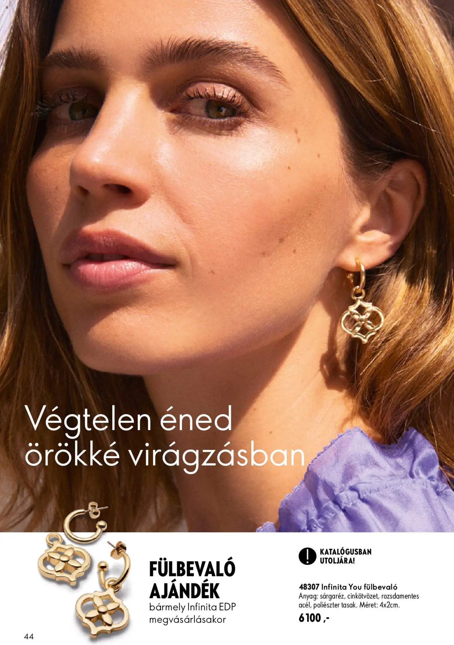 Oriflame akciós ujság - amely érvényes a következő dátumtól: 2026.09.09. | Oldal: 44