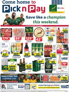 Pick n Pay specials catalogue – valid from 09/07/2026