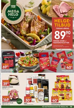 Forhåndsvisning av %shopname% Mega Helg gyldig fra 24/09/2026