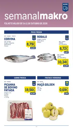 Pré-visualização Makro folheto Delivery válido de 05/10/2026